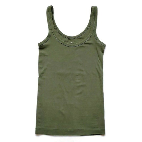 Banana Republic Petite Tank XS Olive Army - Picture 1 of 3
